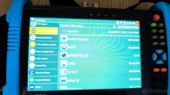 Servisný tablet pre kamerový systém - 6