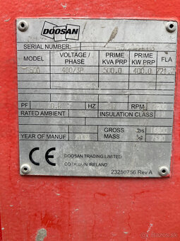 PREDAM ELEKTROCENTRALU 500 KVA - 6