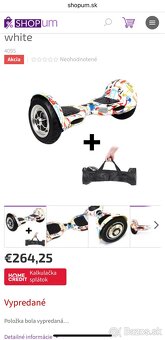 Hoverboard ako nový - 6