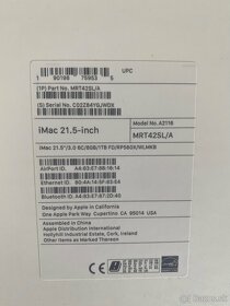 Apple IMac 21,5 Retina 4K, i5, 3,0GHz, 8GB, 1T - 6