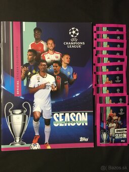 Samolepky, kartičky a albumy fotbalistov Panini, Topps - 6