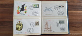 FDC prevažne Nemecko v hrubom albume B5 - 6