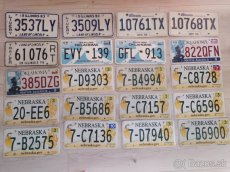 Americké SPZ Licence plate originál použité stare znacky - 6