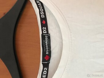 DSQUARED2 white pánske tricko L - 6