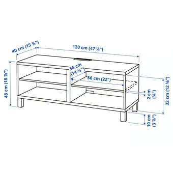 Ikea Besta skrinka pod TV - 6