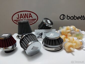 FILTER, palivový, Vzduchový- BABETTA / JAWA PIONIER 50 - 6