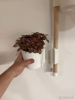 Závesný systém kvetináčov na stenu - 6