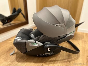 CYBEX Autosedačka Cloud T i-Size (0-13 kg) Plus Mirage Grey - 6