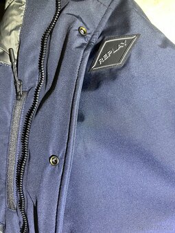 REPLAY zimná pánska bunda s kapucňou M - 6