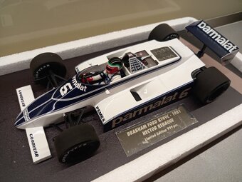F1 BRABHAM FORD BT49C HECTOR REBAQUE 1981 MINICHAMPS 1:18 - 6