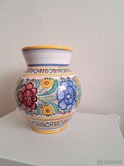 Predám vázy modranská majolika - 6