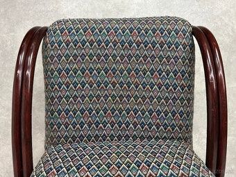 Masívne kreslo ušiak s podnožou Gervasoni Italy - 6