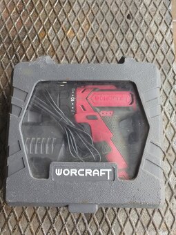 Predám aku skrutkovač Worcraft CD-12Li, 12V, Li-Ion 1.5Ah - 6