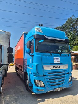 Veľkoobjemová tandemová súprava DAF XF 530 + WECON (Double D - 6