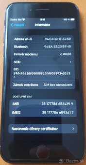 iPhone SE 2020 64 GB Čierny veľmi dobrá cena - 6