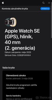Apple Watch SE 2 (2024) 40mm Starlight - 6
