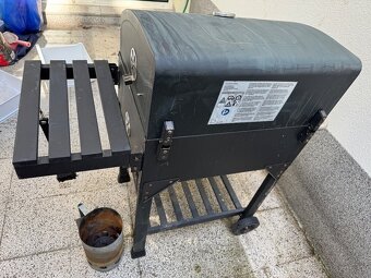 JAMESTOWN Gril na drevené uhlie JAXON 104,5 x 103 x 63 cm - 6