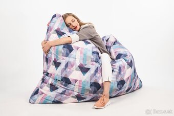 Tuli Sedací vak Sofa Snímateľný poťah - Universal Antracitov - 6
