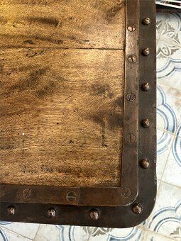 - 50% Jedálenský stôl z masívneho tíkového dreva z Indonézie - 6