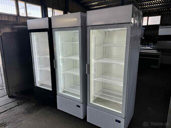 Prosklená lednice na přepravky 70x71x207cm - 6