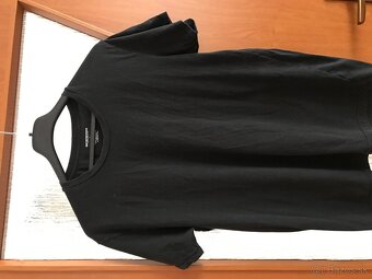 EMPORIO ARMANI originál black pánske tricko XL - 6