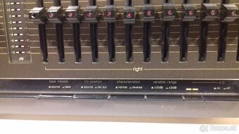 2x12 pasmovy equalizer TECHNICS SH-8020, vyroba JAPAN =ae70 - 6