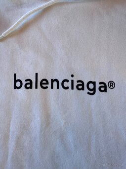 Mikina Balenciaga - biela (Originál) - 6