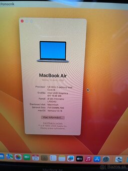 Predám MacBook Air 13” 2019 - 6