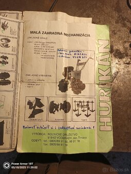Malotraktor hurikán motor b&s - 6