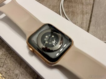 Predám Apple Watch Series 6 – 44 mm Gold - 6