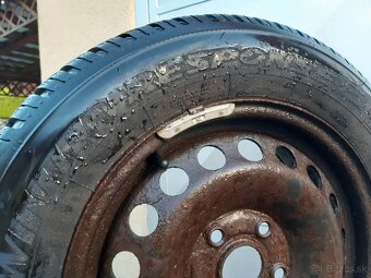 Zimné komplety 195/65 r15 + disky 5x112 - 6