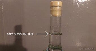 Okrasné fľaše na pálenku - 0,5L - 6