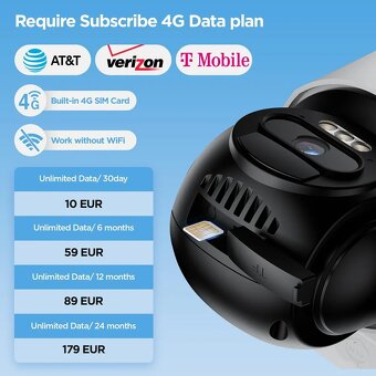 Vonkajšia 4G kamera Delgeo - 6