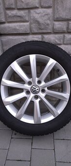 Zimná sada VW 215/55 R17 + Firestone rezervované - 6