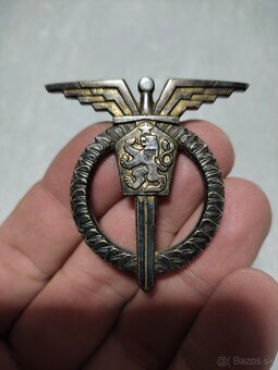 2 letecké odznaky pilot CSLA - 6