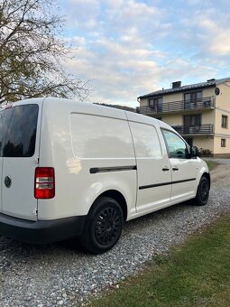VW Caddy maxi LONG 1.6d DSG 102ps webasto klima NEPRIHLASENY - 6