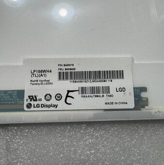 Predám obrazovku do notebooku 15,6" LED display 40pin E - 6