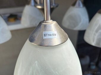 Luster mat nikel 5x60w - 6