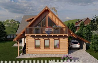 Investuj do prírody – Pozemky a zrubové domy pod Magurou s I - 6