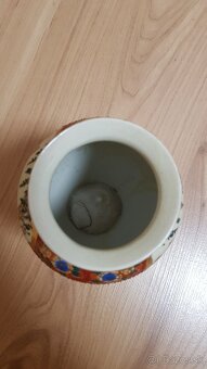 Porcelánová čínska váza a lyžičky - 6