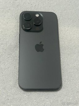Predám Apple IPhone 15 PRO 128GB Black Titanium - 6