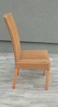 Set ratanových stoličiek. - 6