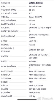 Bicykel 20” na predaj - 6
