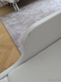 Rastúca detská posteľ s roštom a matracom Ikea Sundvik - 6