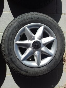 Predám letné BARUM-ky na AL diskoch 165/70 R13 79T - 6