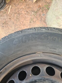 PREDAM ZIMNE PNEU MATADOR 195/65 R15+DISKY ORIGINAL VW 5×112 - 6