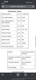 Mlynárske schody Minka Twister Buk - 6