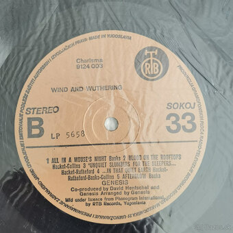 Predám zahraničné LP platne Genesis,Police - 6