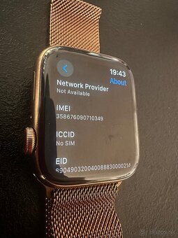 Apple watch 4 steinless steel | zlaté - 6