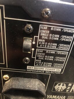 Yamaha receiver zozilnovač DSP-A592 - 6